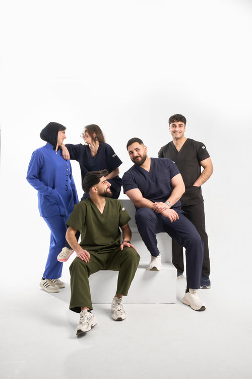 Full Medical Outfit (Scrub + Lab Coat)