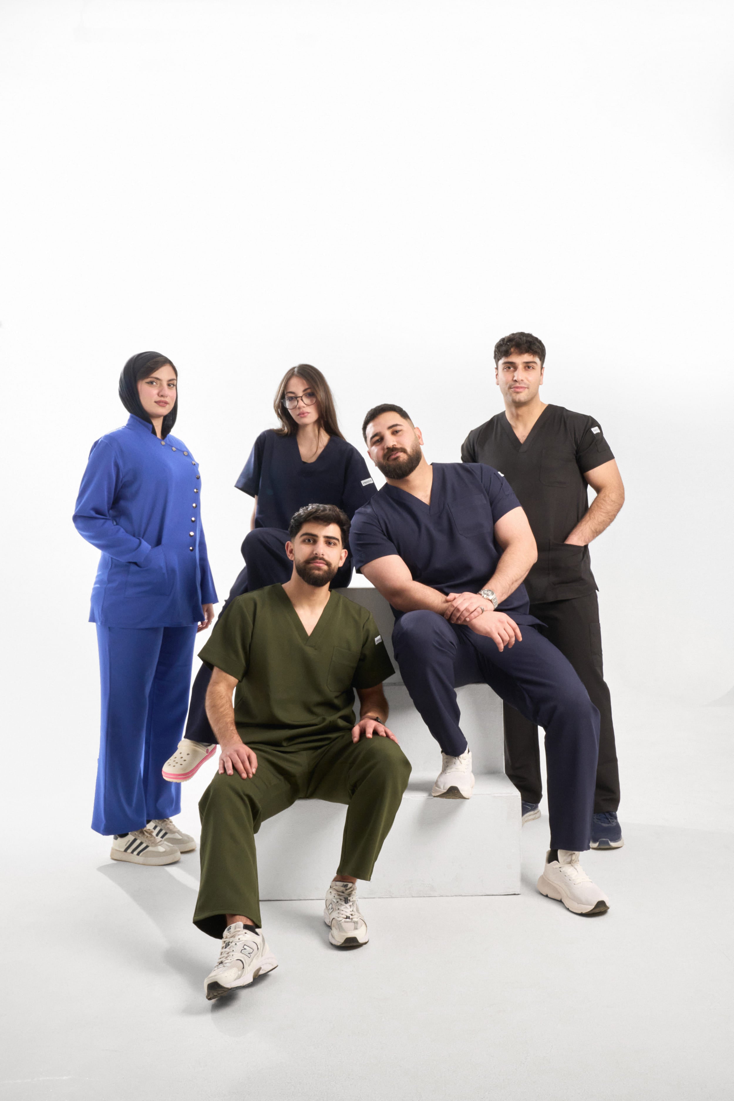 Full Medical Outfit (Scrub + Lab Coat)