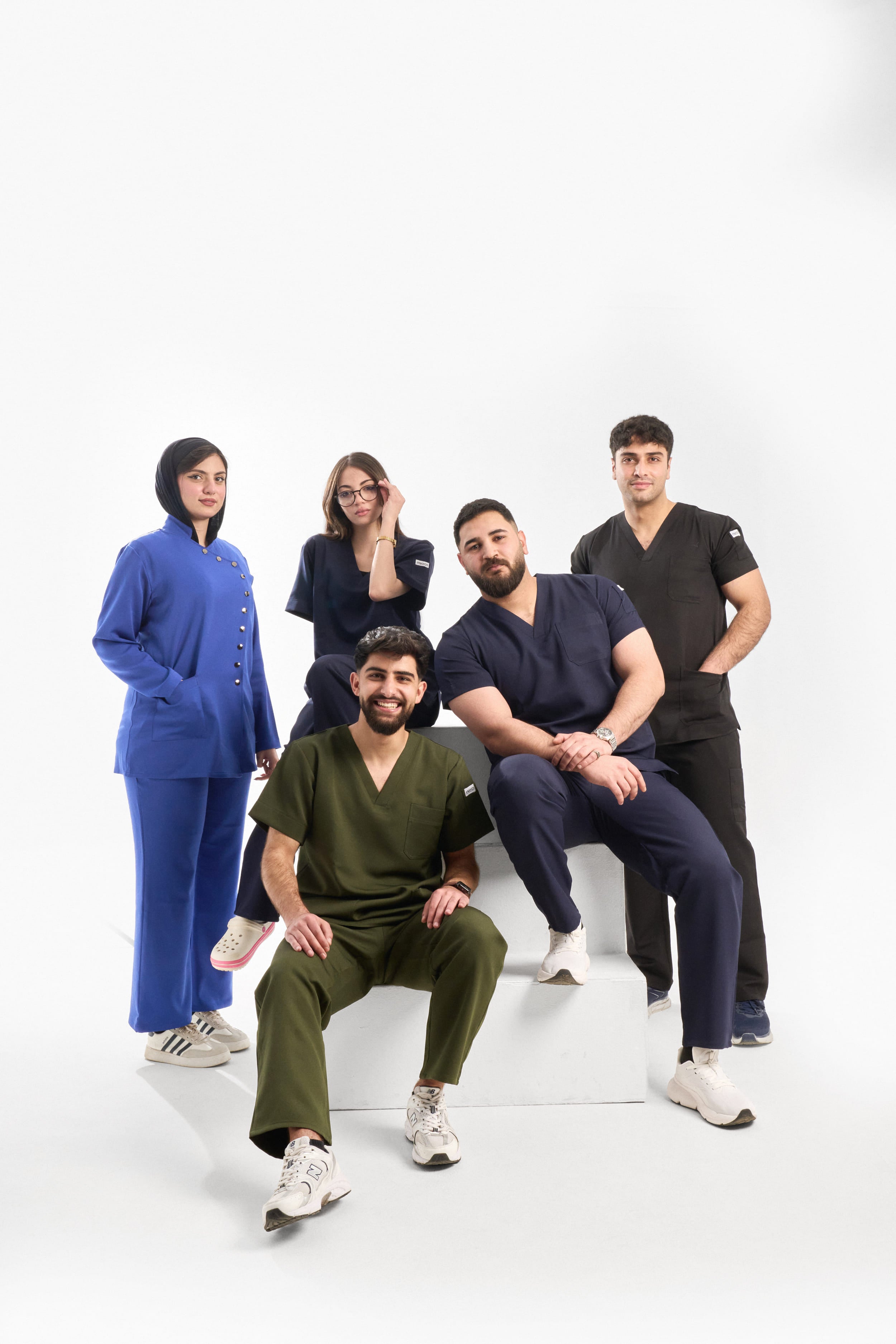 Full Medical Outfit (Scrub + Lab Coat)